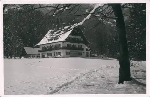 Ansichtskarte Kreuth Umland-Ansicht mit Privatsanatorium 1959