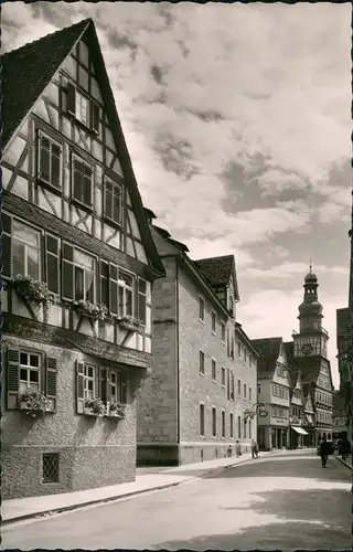 Ansichtskarte Kirchheim unter Teck Max Eyth Straße & Haus 1960