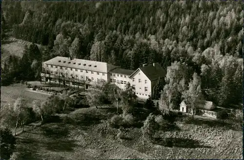 Ansichtskarte Goslar Luftbild Haus Hessenkopf vom Flugzeug aus 1960