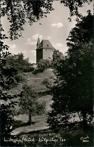 Ansichtskarte Nideggen (Eifel) Partie Zülpicher Tor 1968