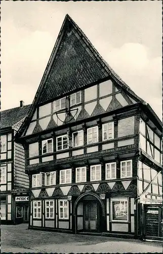 Ansichtskarte Osterode (Harz) Gasthof zur Ratswaage 1955