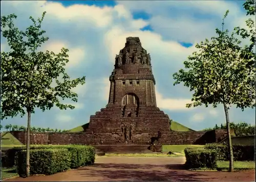 Ansichtskarte Leipzig Völkerschlachtdenkmal 1970