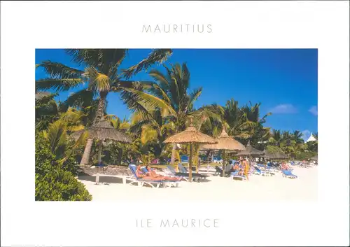 Postcard Mauritius Ile Maurice Plage de Belle Mare 2005