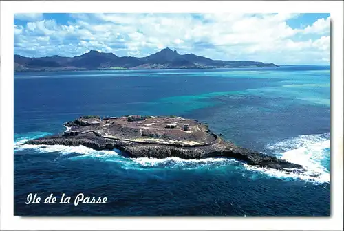 Mauritius Ile Maurice Luftbild Überflugkarte Insel Ile de la Passe 2005