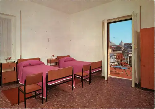 Cartoline Rom Roma Villa Fatima Via Aurelia innen 1970