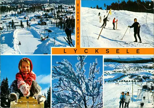 .Schweden Sverige Vintersportstađen tycksele i sgdra Lappland, Sweden 1978