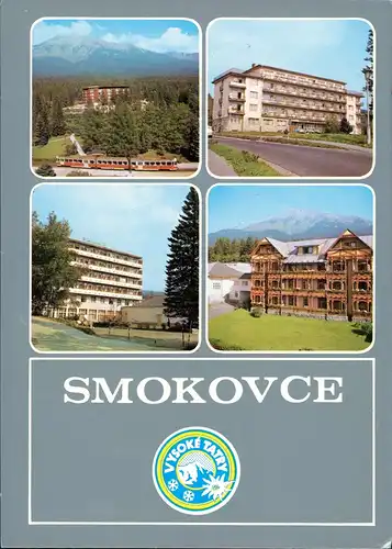 Altschmecks-Vysoké Tatry Starý Smokovec | Ótátrafüred Tatranský  park   1980