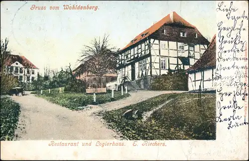 Ansichtskarte Sillium-Holle (LK Hildesheim) Restaurant und Logierhaus 1908