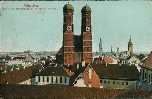 Ansichtskarte München Michaeliskirche - Stadt 1908