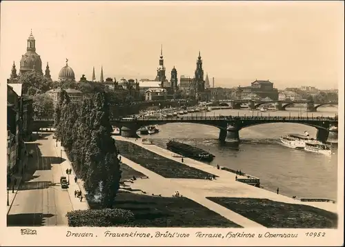 Ansichtskarte Dresden Stadt Dampfer 1960 Walter Hahn:10952