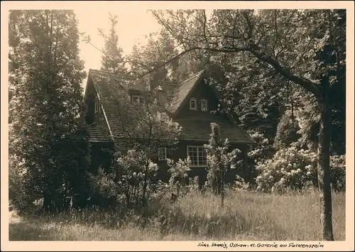 Ansichtskarte Ostrau-Bad Schandau Waldhof (Genehmigung) 1959 Walter Hahn:13061
