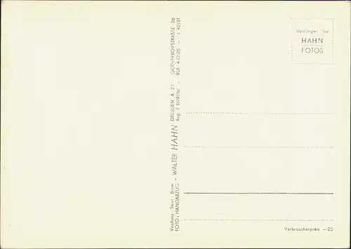 Ansichtskarte Pillnitz Luftbild Schloß Hinterland 1961 Walter Hahn:12930