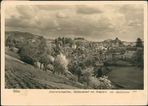 Reinhardtsdorf- Schöna Zirkelstein 1960 Walter Hahn:2501