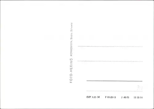 Ansichtskarte Papstdorf-Gohrisch (Sächs. Schweiz) Stadt Foto Hering 1974