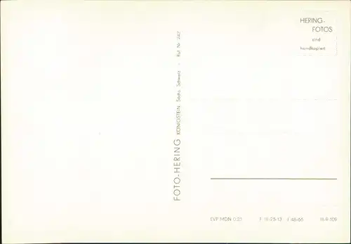 Ansichtskarte Hohnstein (Sächs. Schweiz) Polenztal Märzenbächer 1966