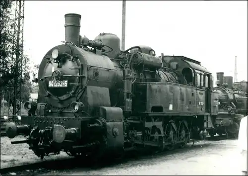Foto  Dampflok Fotokarte Dampflokomotive 1975 Privatfoto