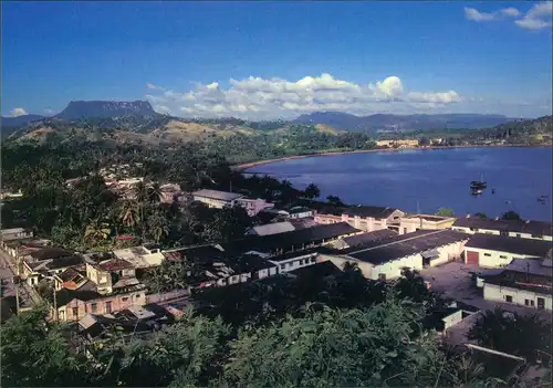 Postcard Baracoa Vista de Baracoa Guantanamo 1990