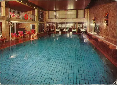 Ansichtskarte Duhnen-Cuxhaven Kurhotel STRAND-HOTEL DUHNEN SEEHOTEL KAMP 1965