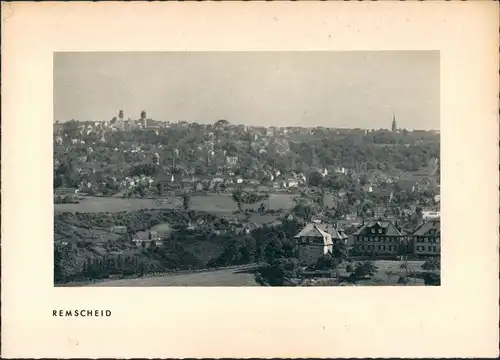 Ansichtskarte Remscheid Panorama-Ansicht Foto-Ansicht 1930