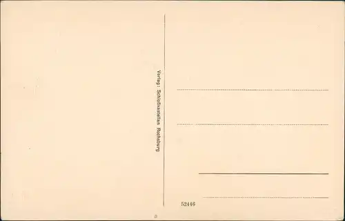 Ansichtskarte Rochsburg-Lunzenau Schloss Rochsburg Eingang zur Burg 1910