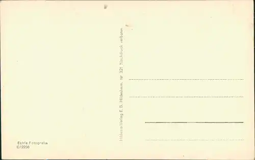 Ansichtskarte Hildesheim Kinder am Brunnen - Knochenhaueramtshaus 1929