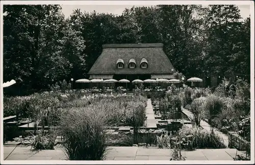 Dresden Jahresschau Deutscher Arbeit Irisgarten mit Cafe Eden 1937