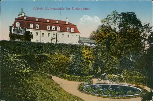 Lichtenwalde-Niederwiesa Schloß Lichtenwalde Zschopau-Tal Sachsen 1910