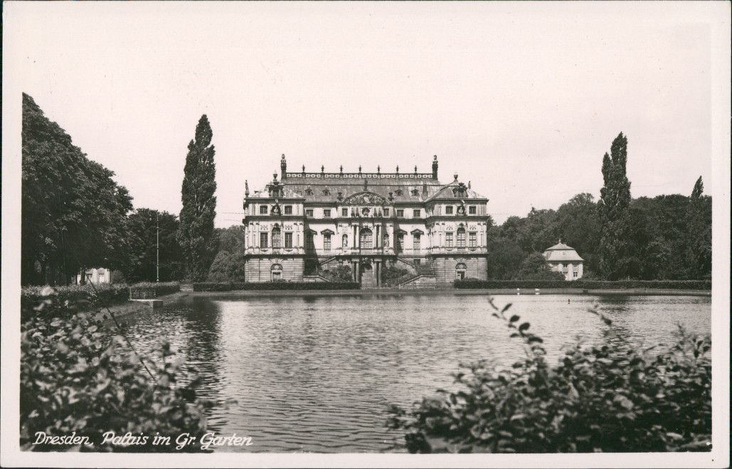 Seevorstadt Ost Grosser Garten Dresden Grosser Garten Palais 1962