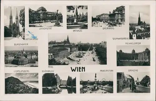 Ansichtskarte Wien Ansichten Stadt, Grinzing 1938
