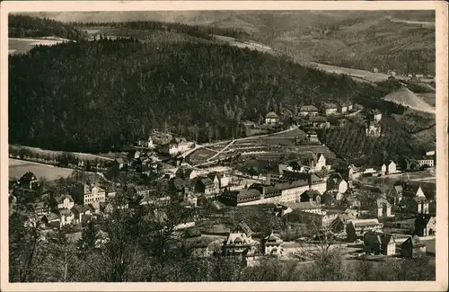 Oberschlema-Bad Schlema Panorama-Ansicht Blick vom Radiumsteig 1937