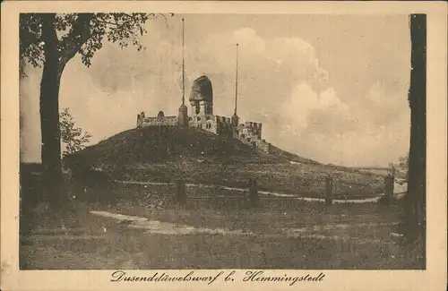 Ansichtskarte Hemmingstedt Dusenddüwelswarf Dithmarschen 1922