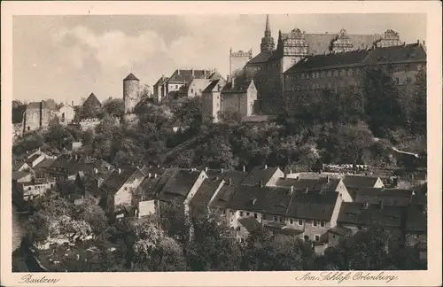 Bautzen Budyšin Schloss Ortenburg Sitz der Kreishauptmannschaft 1925