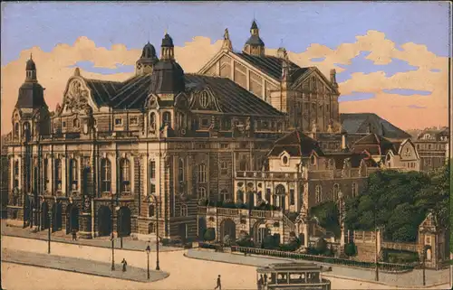 Ansichtskarte Köln Effekthaus Opernhaus 1919