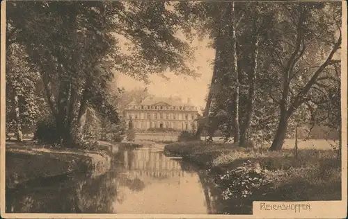 CPA Reichshofen Reichshoffen Schloss & Schlosspark 1906