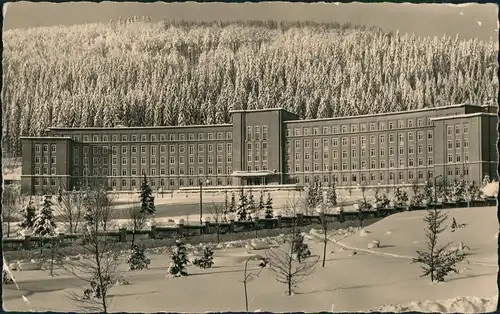 Erlabrunn-Breitenbrunn (Erzgebirge)   Dr. Georg Benjamin Schnee Landschaft 1966