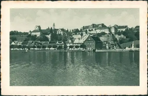 Ansichtskarte Meersburg Panorama-Ansicht Uferpromenade 1928