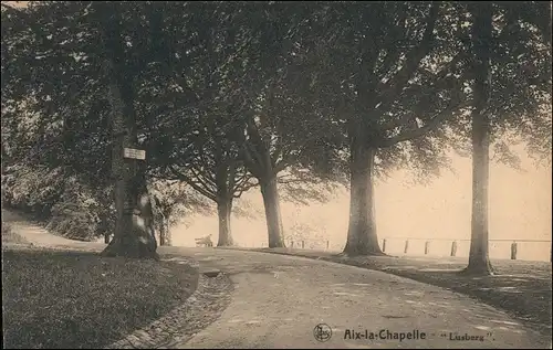 Ansichtskarte Aachen Aix-la-Chapelle Lusberg 1919