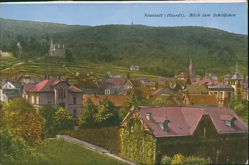 Haardt-Neustadt an der Weinstraße Neustadt an der Haardt   Schlößchen 1910
