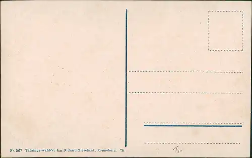 Kammerberg-Ilmenau Panorama Kammerberg Ortsteil color Ansicht 1910