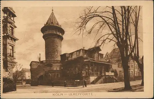 Ansichtskarte Köln Ulrepforte - Straße 1922