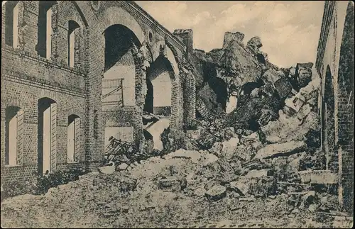 CPA Vendeuil WK1 La fere Fort 1915