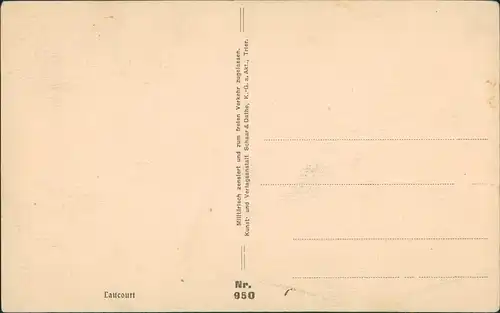 CPA Laucourt Partie in der terstörten Stadt 1916