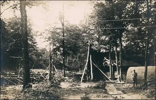 Foto Verdun WK1 Regiments-Befehlsstelle 1916 Privatfoto