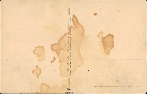 CPA Grevillers zerstörte Stadt WK1 1915