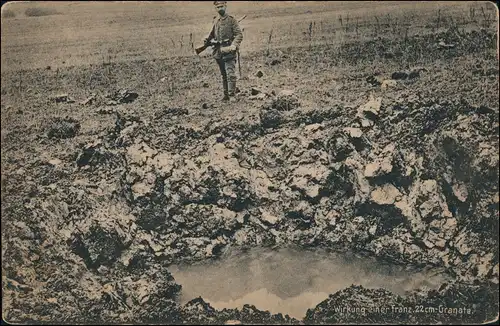 Ansichtskarte  Soldat im Felde, Soldier World War Grande Guerre I. 1916
