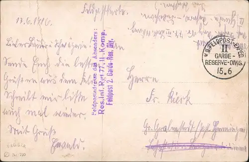 Militär & Patriotik "Ein deutsches Mädel" Künstlerkarte 1916  im 1. Weltkrieg