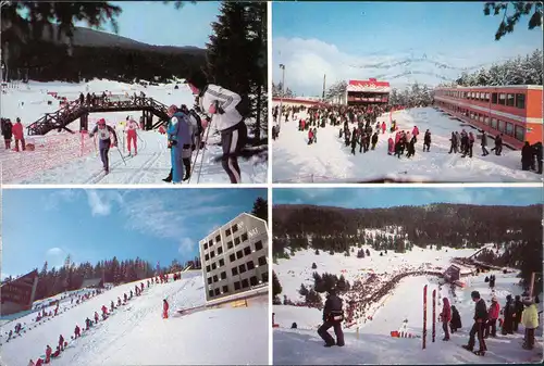 Postcard Sarajevo 4 Ansichten Wintersport Olympische Winterspiele 1984