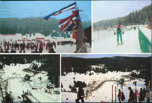 Sarajevo Sport - Wintersport Olympische Winterspiele Mehrbild-AK 1984