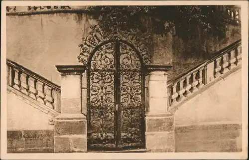 Meersburg Aufgang ehem. Sommerresidenz Bischofs von Konstanz 1920