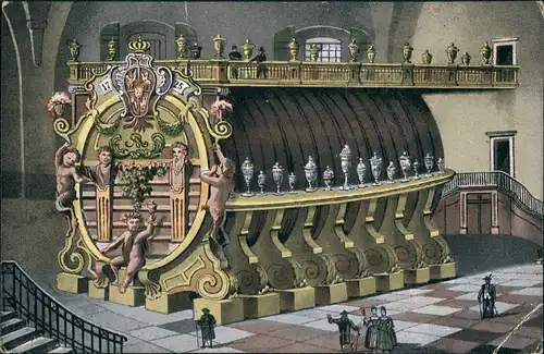 Königstein (Sächsische Schweiz) Festung  2600 Hektoliter fassendes Weinfaß 1910